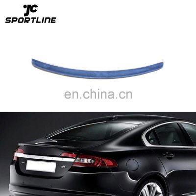 XF PU Rear Trunk Racing Lip Spoiler for Jaguar XF 2008 2013