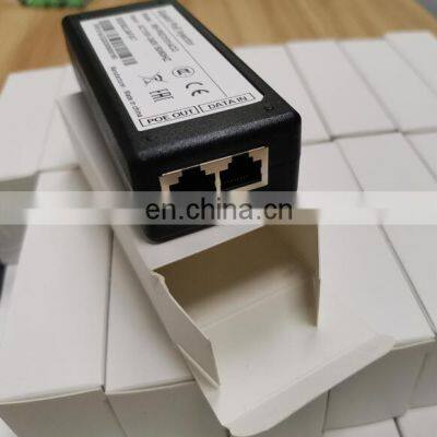 good price Single Port 100M dual poe injector