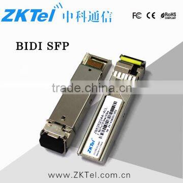 BIDI SFP 1.25Gbps SFP 1310nm/1550nm SC Transceiver 20Km CISCO/HUAWEI/HP Compatible CT Optical Module