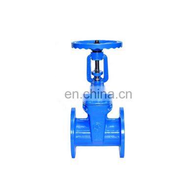 Tyco China Manufacturer DN100 Cheap Cast Iron Cast Steel Resilient Seated Rising Stem Gate Valve