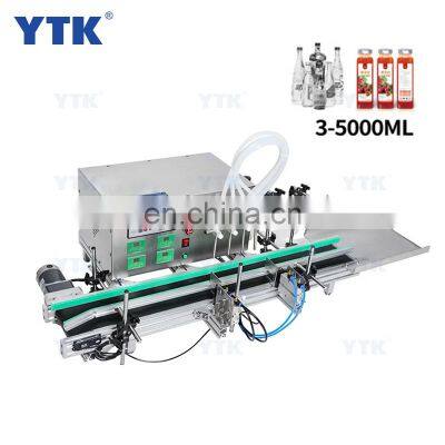 Semi Automatic Desktop CNC Liquid Filling Machine With Conveyor For Perfume Filling Machine