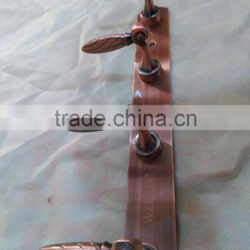 China Guangdong WESDA Bathroom accessories and bedroom wall mount brush antique coat hook