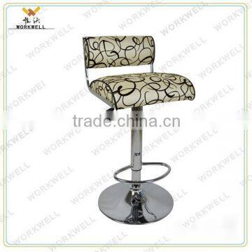 WorkWell pu colorful steel swivel bar stools(Kw-B2129)