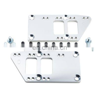 Billet Aluminum LS Engine mount Swap Kit, LS2 LS3 LS6 LS Swap Kit