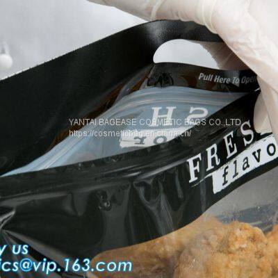 Anti Fog Material Resealabele Plastic Hot Chicken Bag, Slide Zipper Pet Microwave Oven Roasting Bag, OEM Logo Plastic PE photo-2
