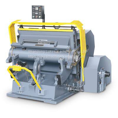 LKS-750/930 Semi Or Automatic Series Hand Platen Die Punching/ Flat Bed Die Cutter /Manual Creasing And Die Cutting Machine photo-3