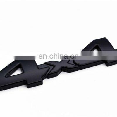 Customized ABS Overlay Kits SR5 V6 4X4 Black Letter Car Emblem Sticker
