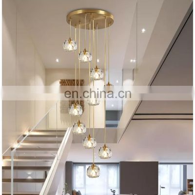 Modern LED Pendant Light For Dining Room Kitchen Nordic Ceiling Pendant Lamp Round Ball Hanging Lights For Living Room Corridor