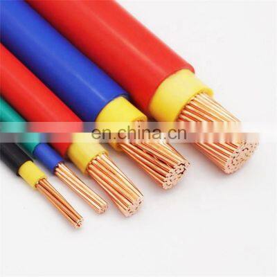 25mm2 35mm2 70mm2 95mm2 fire rated single core OFC anneal copper pvc insulated with shealthed electrical wire