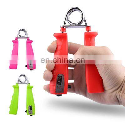 Custom Gym Logo Printing Grip Hand Gripper Strengths Hand Finger Exerciser With Counter