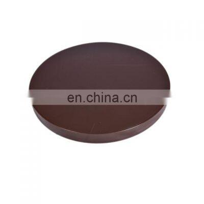 Manufacture custom logo kitchen multifunction meat vegetable eco friendly plastic pe small round shape cutting board