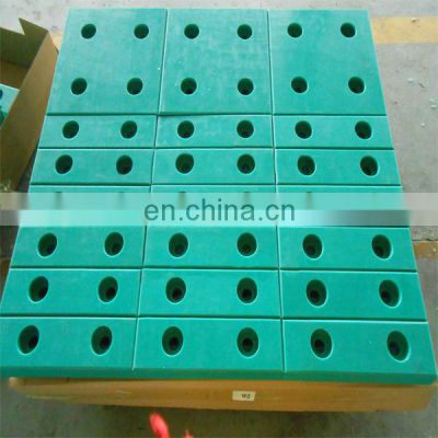 Marine Polyethylene Facing Mat Solid UHMWPE Marine Fender Facing Pad