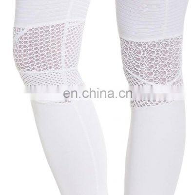 Custom design women Moto Legging in Vapor Grey Glossy leggings girl Leggings