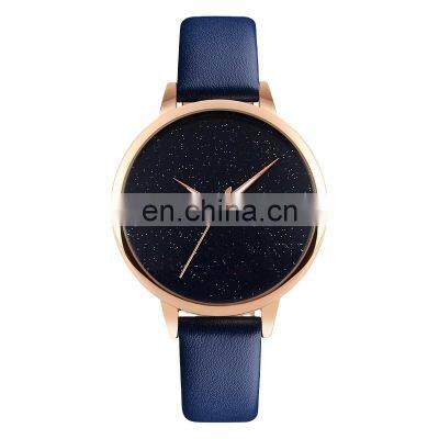 9141 Bracelet Watches Women Armbandsur Quartz Watch Sr626sw Skmei Women Leather Fashion Wristwatch