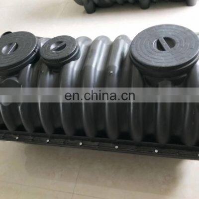 Wastewater Treatment Plant 1.5 m3 PP/PE Plastic Three-compartment Septic Tank