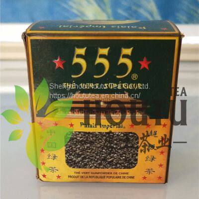 morocco tea 3505 gunpowder tea 555 brand  EU standard