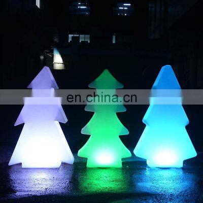 Christmas decoration /Christmas holiday room decor lights PE plastic led tree star snow holiday lighting indoor lamp