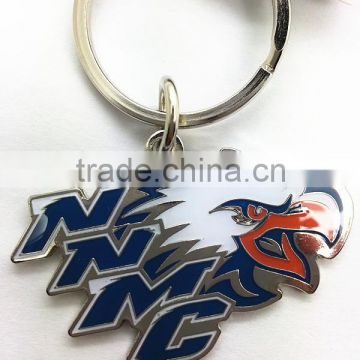 2014 New Design Eagle soft enamel key chain