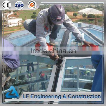 Low Cost Prefab Steel Glass Dome photo-3