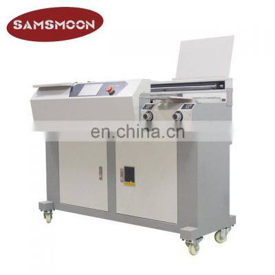 New Product Max Length 320Mm Paper Glue Book Binding Machine With 7 Inch Touch Screen photo-3