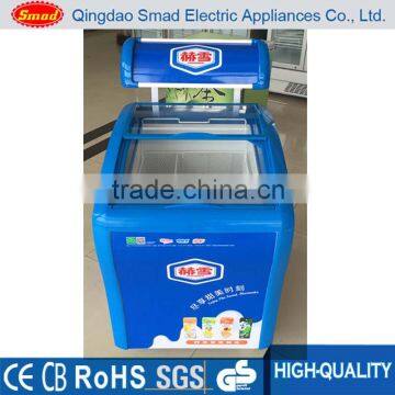 Sliding Glass Door Lid Ice Cream Display Freezer photo-2
