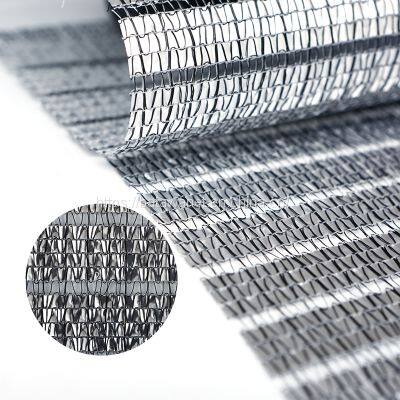 Aluminum Foil Shade Netting Insulation Shelter Reflective Tarpaulin Sheet Sun Proof Cool Down For Roof Balcony