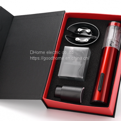 Red Wine Electric Bottle Opener Rechargeable Electric Red Wine Screwdriver Wine Gift Set（Wechat:13510231336）