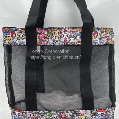 mesh tote bag