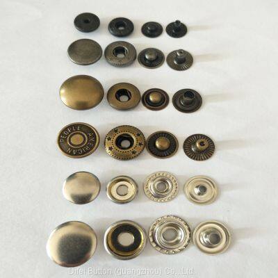 Brass Material Enamel Color Press Snap Buttons 405#15mm for Clothes photo-3