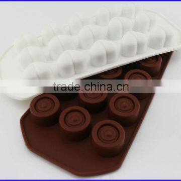 Original 15 Cavity Custom Silicone Round Chocolate Molds