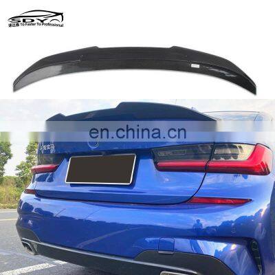 G20 PSM Style High Quality Carbon Fiber Rear Spoiler Truck Tail Boot Wing Spoiler For BMW 3 Series G20