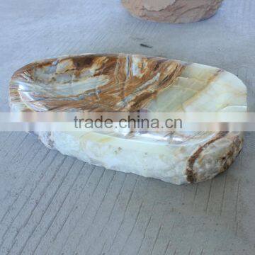 High Quality Natural Bathroom Onyx Sink For Indoor Decoration photo-4