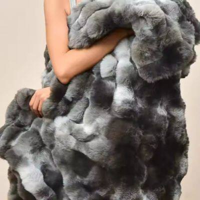 Minky Couture Unique Design Hot Sale Skin Friendly Multi-Purpose Comfortable and Breathable Blanket