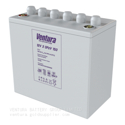 VENTURA 12V 3 OPzV 150 Colloid battery 12V150Ah Maintenance free battery