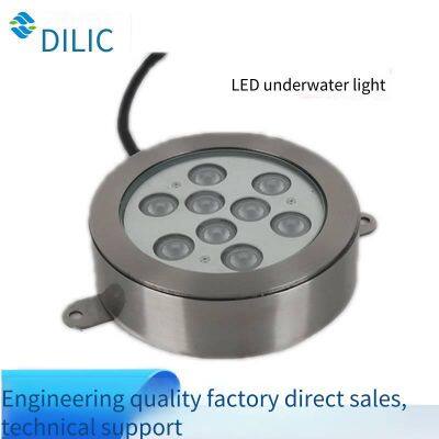 Led Underwater Lights, Surface-mounted Underwater Lights Made of Stainless Steel 316, Available in 6w, 9w, 12w, 15w, 18w, and 24w for Swimming Pools photo-2