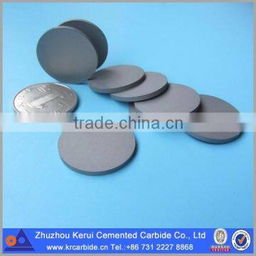 2mm thickness solid carbide engraving cutter round carbide sheet customized from Zhuzhou factory