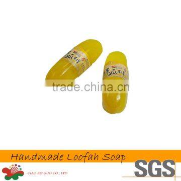 Made in Taiwan Famous Handmade Product Sweet Olive Luffa Soap