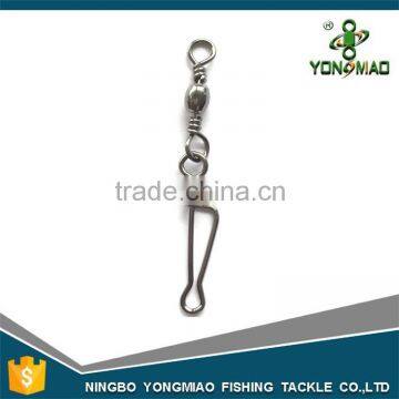 Barrel swivel with Italian snap fishing tackle