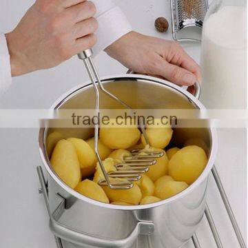 New Design Hot Sale Stainless Steel Potato Masher With Good Price