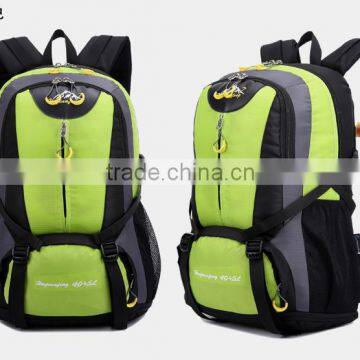 best selling outdoor durable hiking backpacks men and women with softback for travel and leisure time