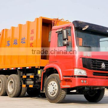 howo 16CBM Compressed Garbage dimensionscompactor truck made in china