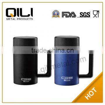 fashion stainless steel thermo mug with handle