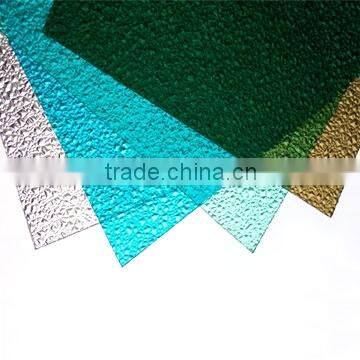 Polycarbonate embossed sheet