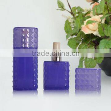 60ml 30ml Plastic AS Empty Purple Unique Lotion Bottle photo-2