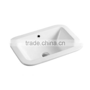 JETMAN Restuarant Ceramic Bathroom Portable Wash Basin