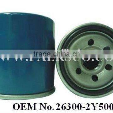 LOW PRICE AUTO SPARE PARTS FOR OIL FILTER FOR 26300-02500