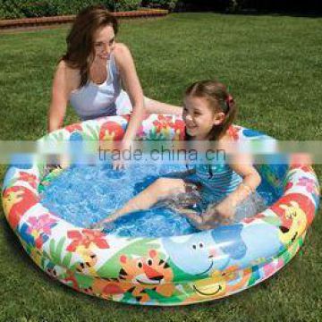 Two-Ring Inflatable Pool