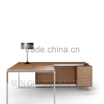 Customized Wooden Office Table Design Modern Office Furniture Computer Desk(SZ-OD498)