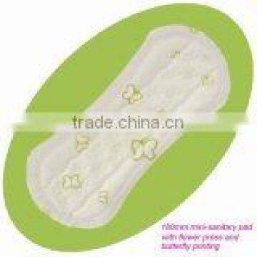 Daily use 180mm feminine comfort panty liner