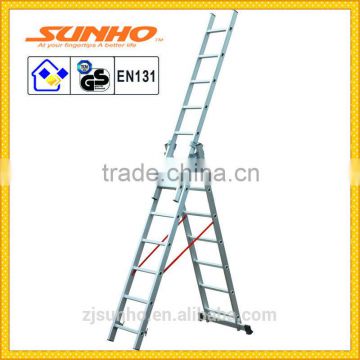 aluminum industrial triple extension little giant ladder